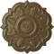 Ekena Millwork Deria Ceiling Medallion (Fits Canopies up to 6"), Hand-Painted Mississippi Mud, 20 1/4"OD x 1 1/2"P CM20DRMMF - alternate 1